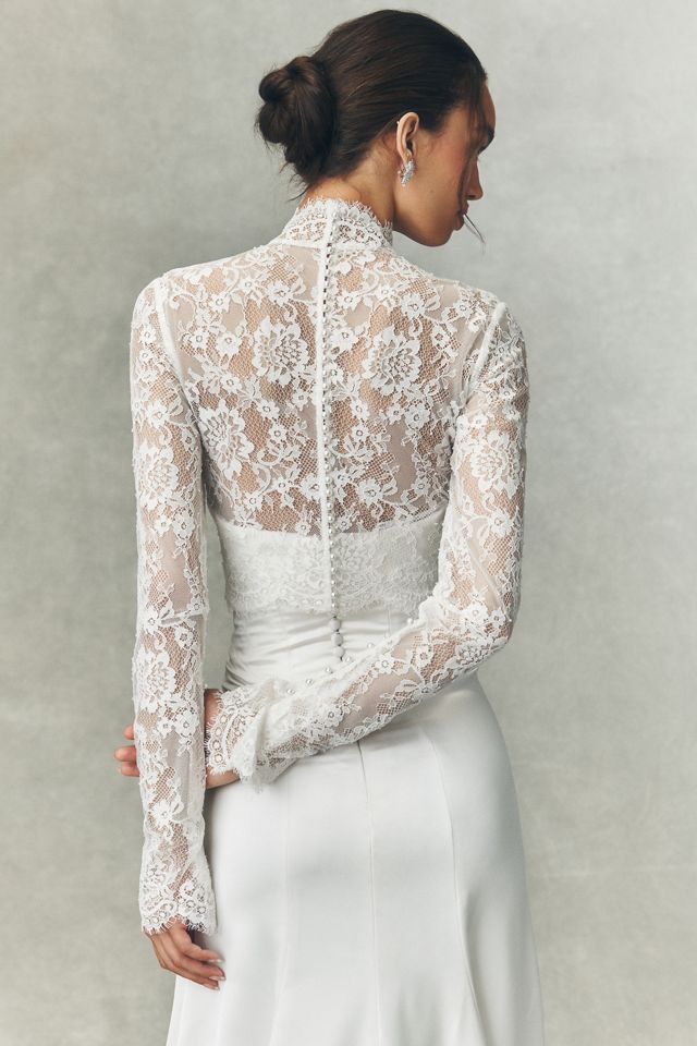 Watters Angelique Lace Topper #1