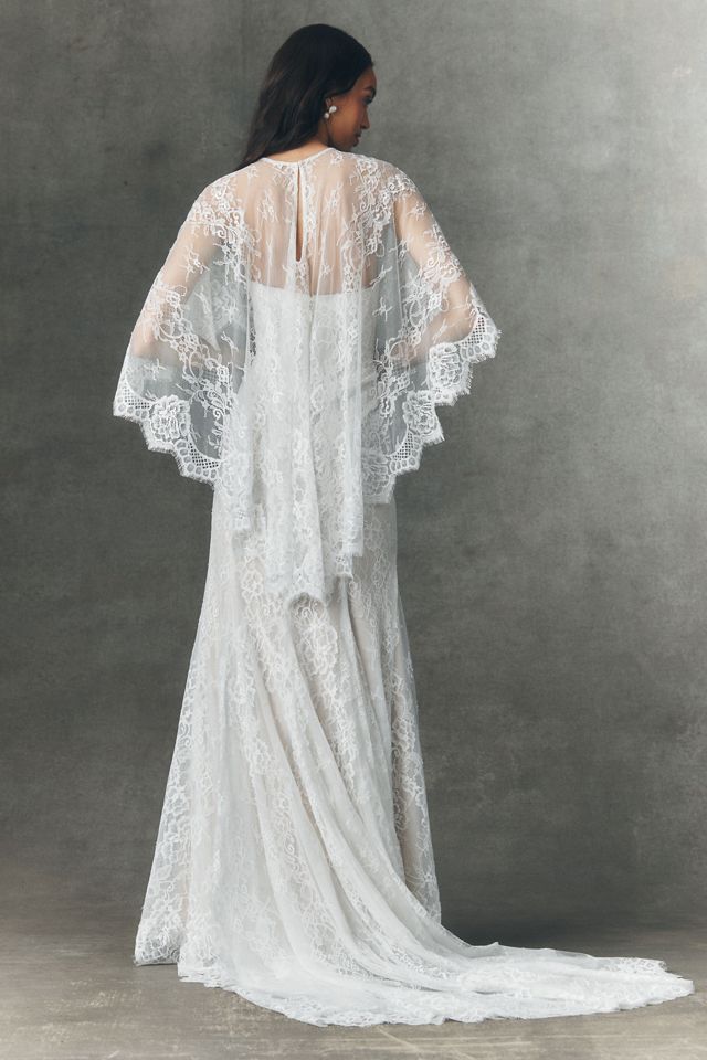 Watters Justine Lace Cape #3