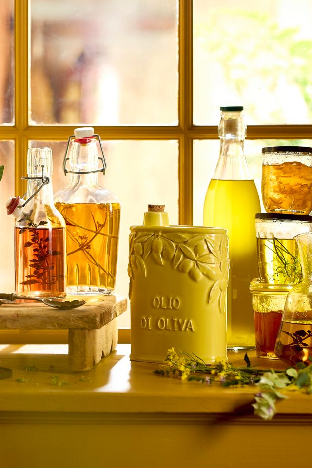Ceramic Olive Oil Cruet | AnthroHome
