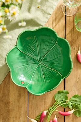 Shamrock Stoneware Serving Bowl, Large