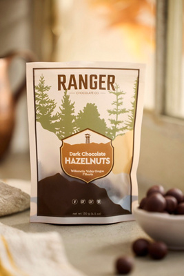 Terrain Ranger Chocolate Company Dark Chocolate Hazelnuts
