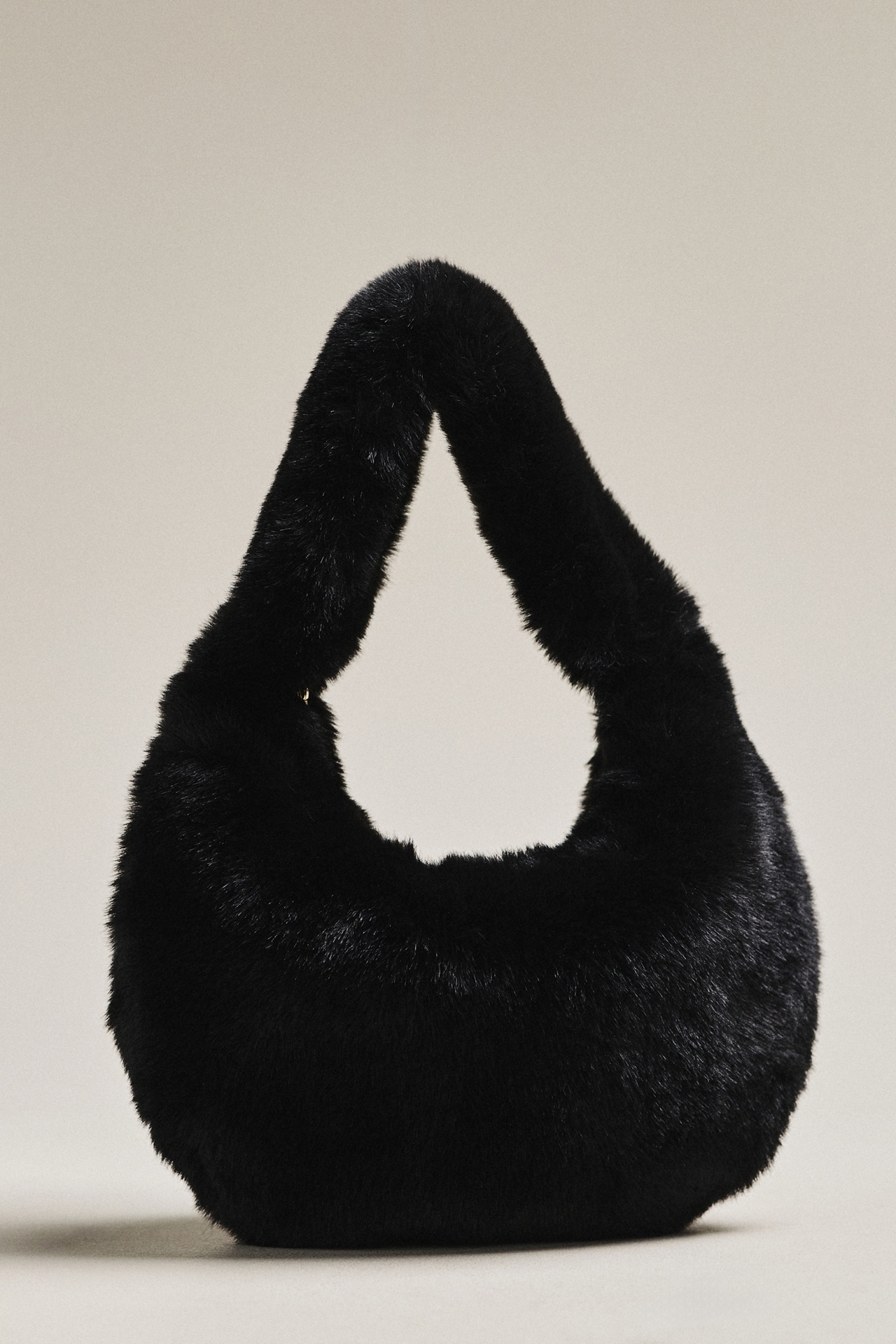 Lamarque Alix Faux-Fur Mini Bag