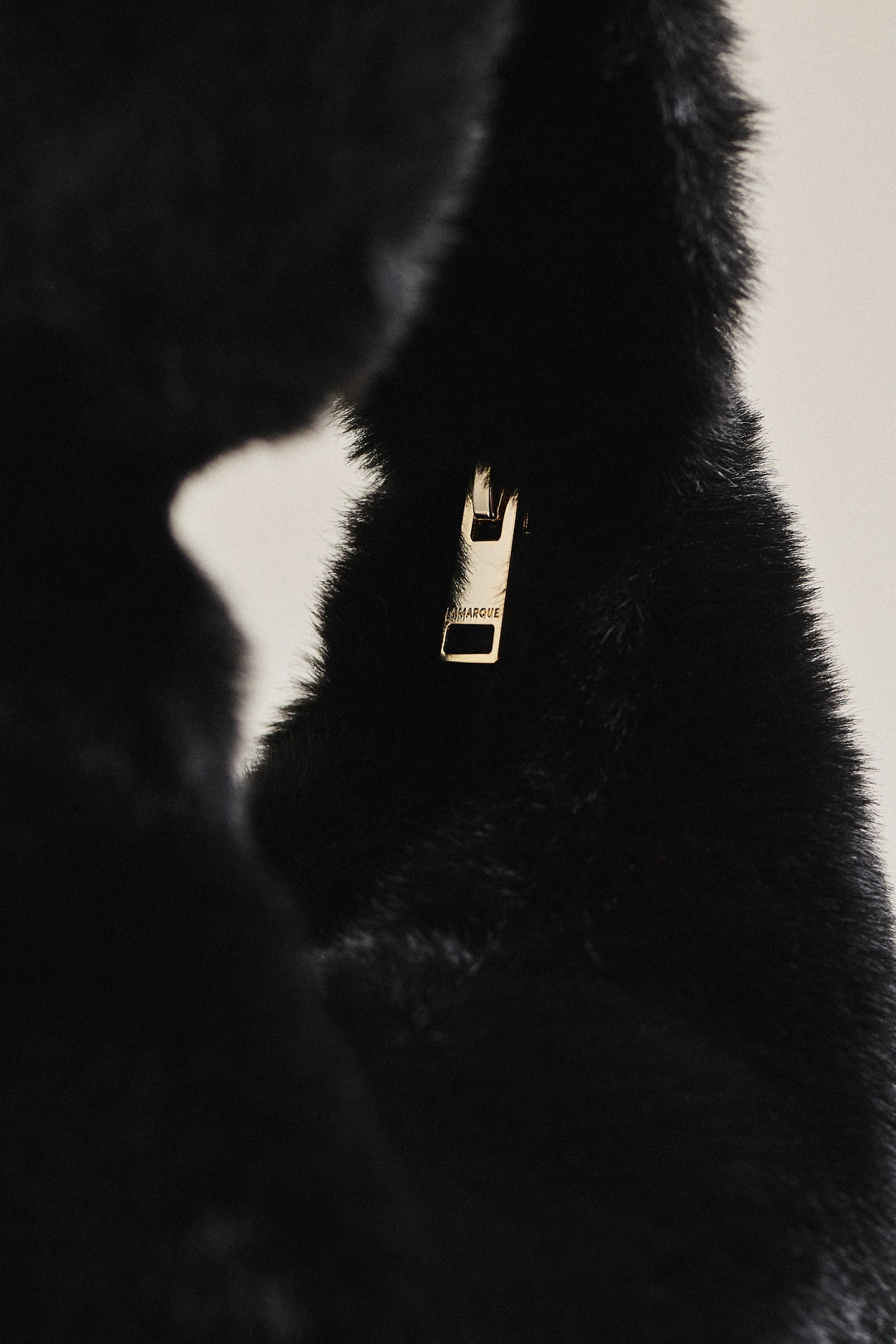 Lamarque Alix Faux-Fur Mini Bag