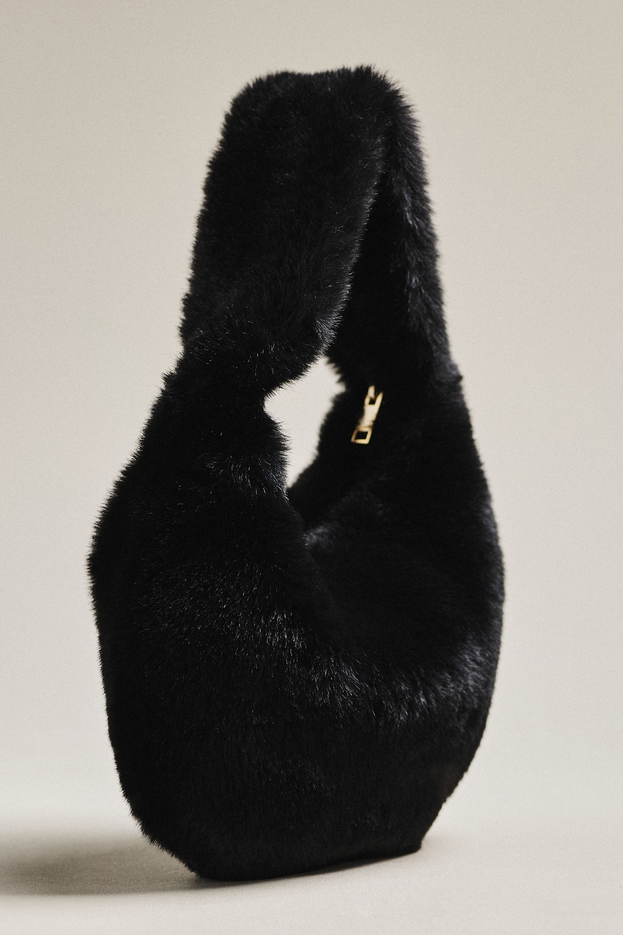 Lamarque Alix Faux-Fur Mini Bag