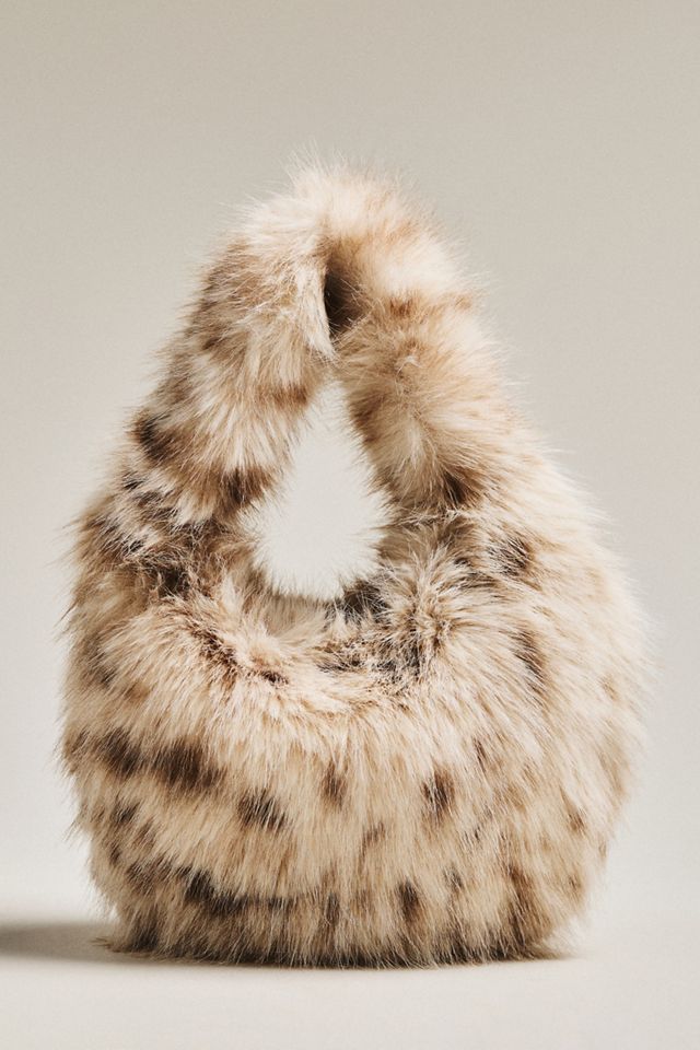 Lamarque Alix Faux-Fur Mini Bag #1