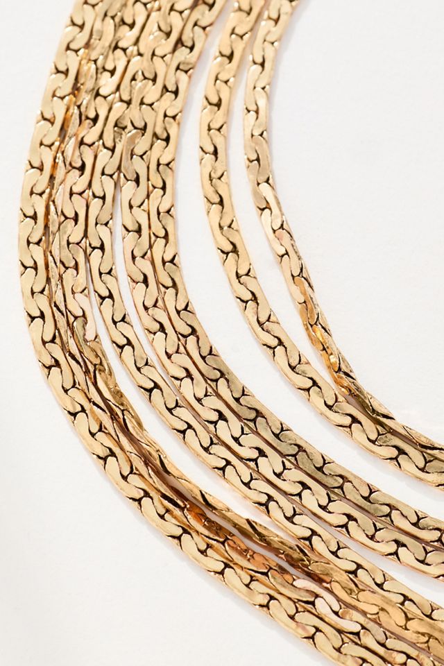 Layered Cascade Necklace #1