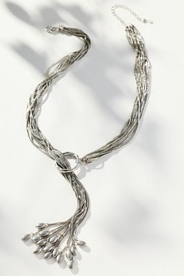 Tasseled Lariat Necklace