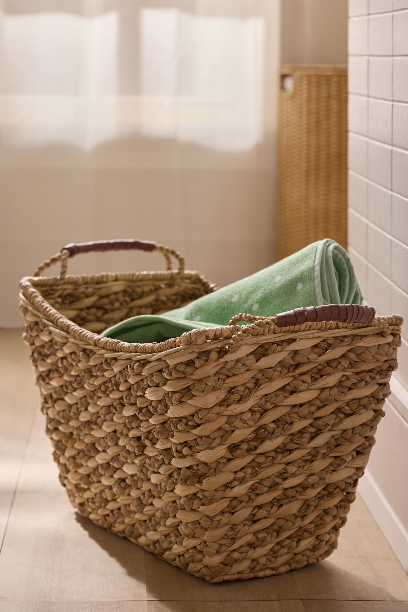 Seagrass Boat Shape Basket - Natural, One Size