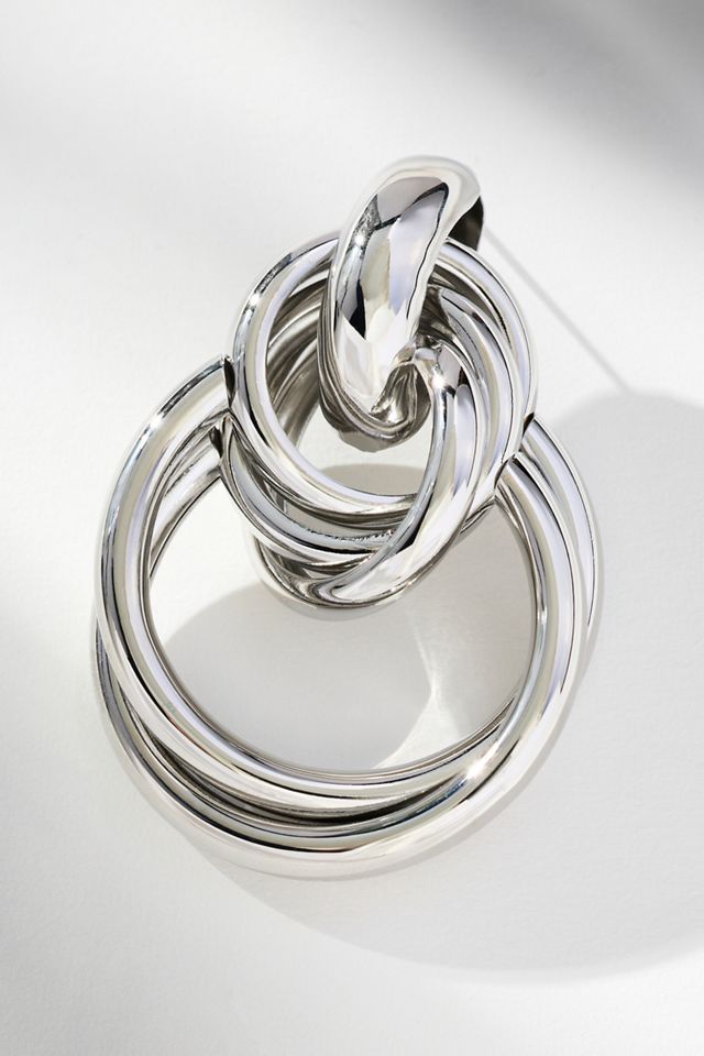 Oversized Double Hoop Earrings #1
