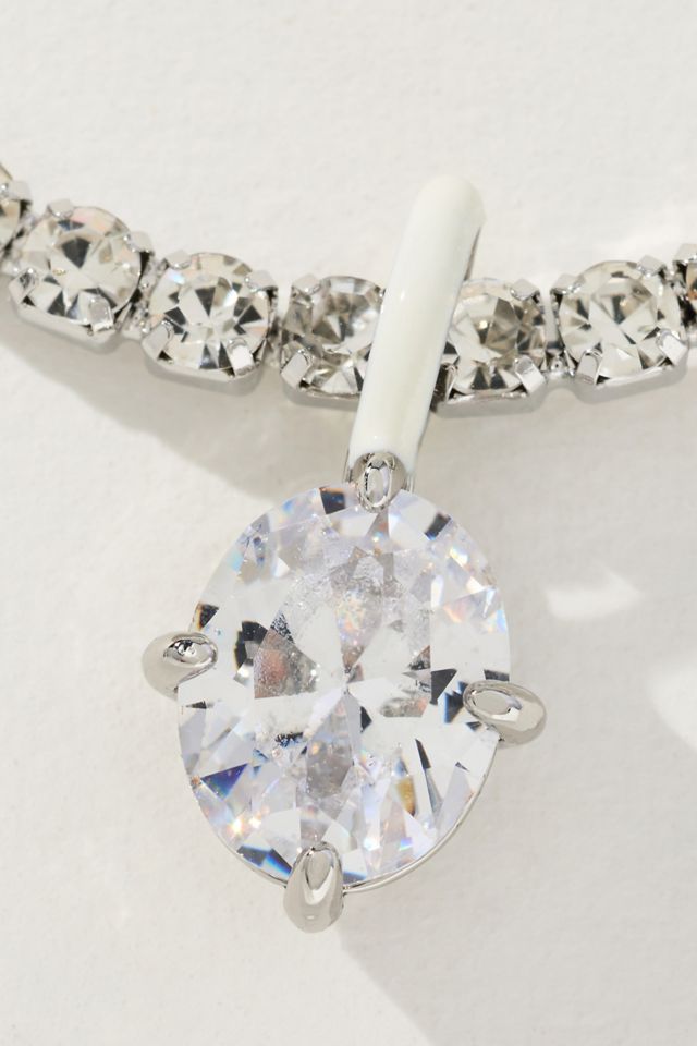 Glam Crystal Pendant Necklace #1