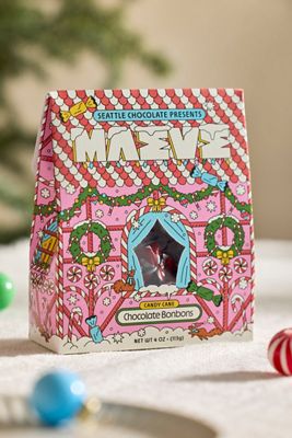 Candy Cane Chocolate Bonbons
