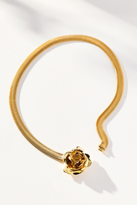 Epona Valley Field Of Roses Necklace In Burgundy