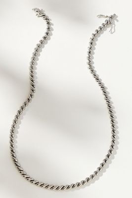 Pavé Rope Necklace