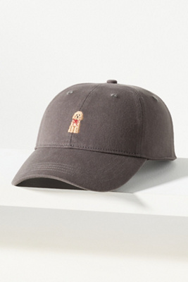Frasier Sterling Dog Icon Baseball Cap In Brown