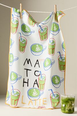 Jordan Nickson Matcha Latte Dish Towel