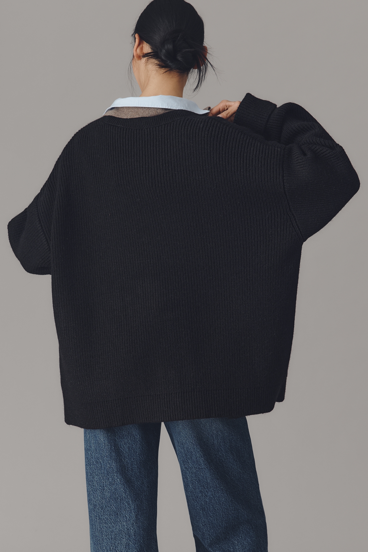 By Anthropologie Cozy Oversized Cardigan Sweater