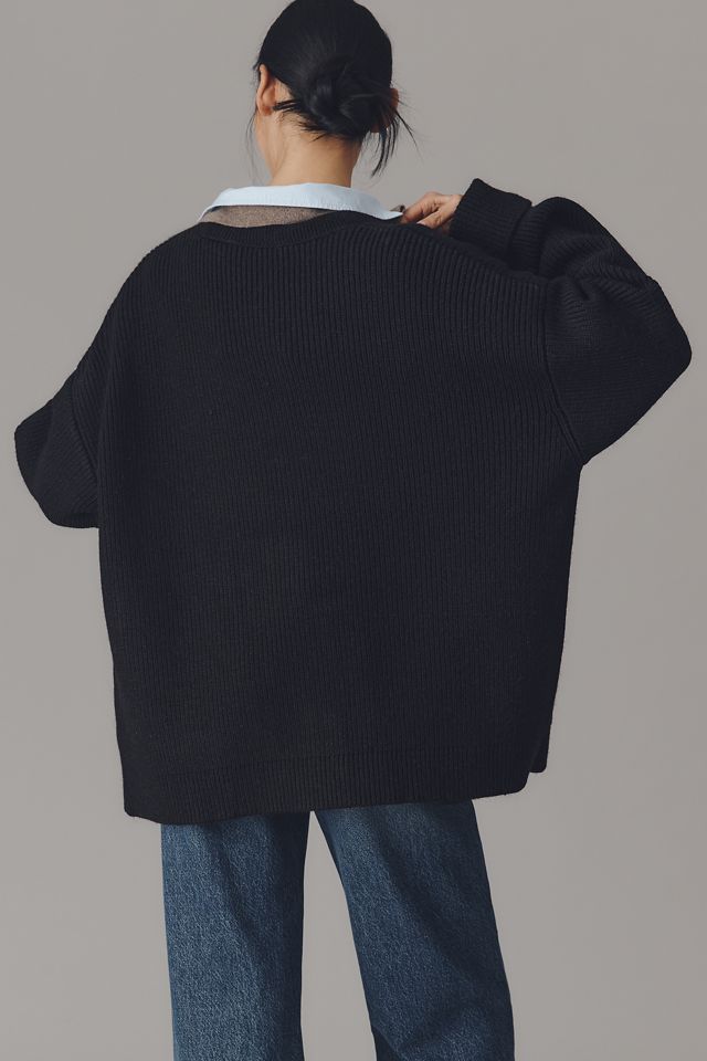 By Anthropologie Cozy Oversized Cardigan Sweater #2