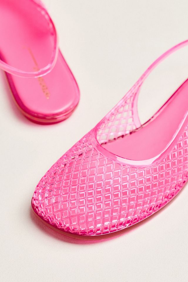 Intentionally Blank Nessa Jelly Woven Slingback Sandals #3