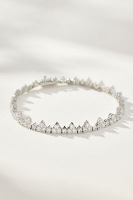 Mixed Crystal Tennis Bracelet