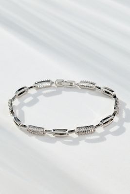 Paperclip Tennis Bracelet