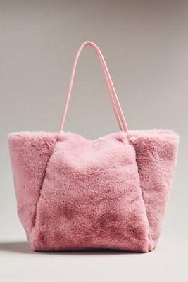 The Hollace Tote: Faux Fur Edition