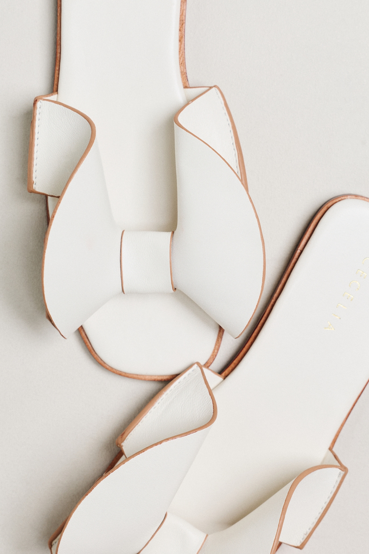 Cecelia New York Wendy Bow Slider Sandals