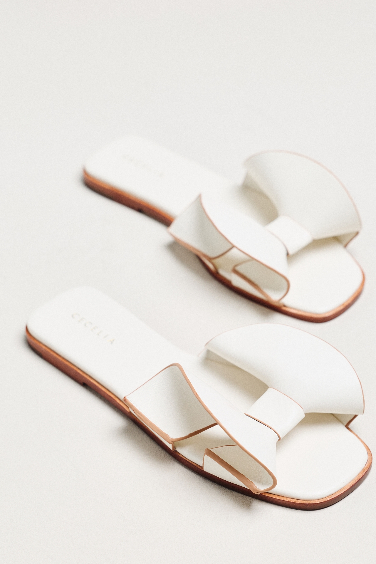 Cecelia New York Wendy Bow Slider Sandals