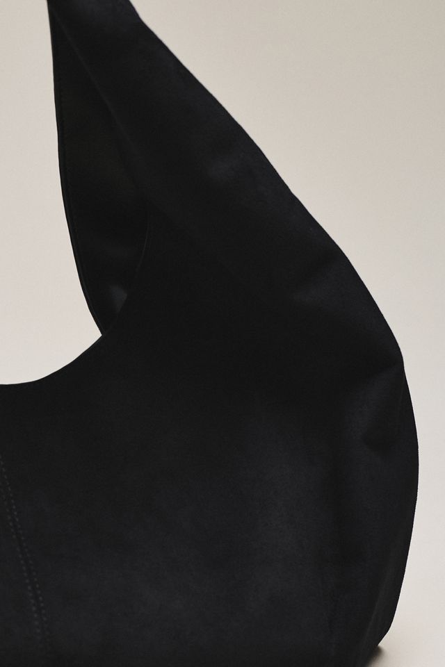 Large Faux-Suede Slouchy Tote #2