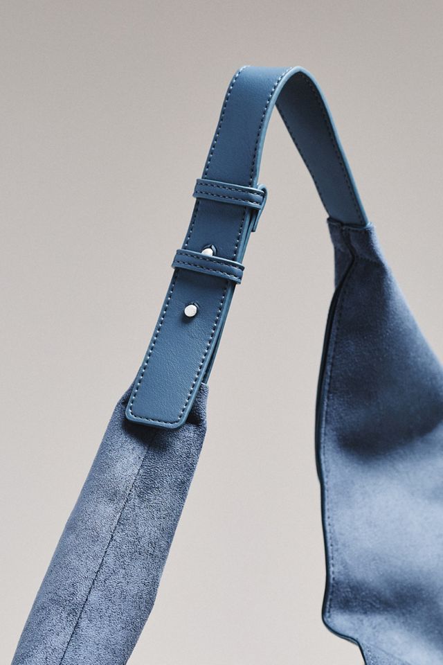 Large Faux-Suede Slouchy Tote #2