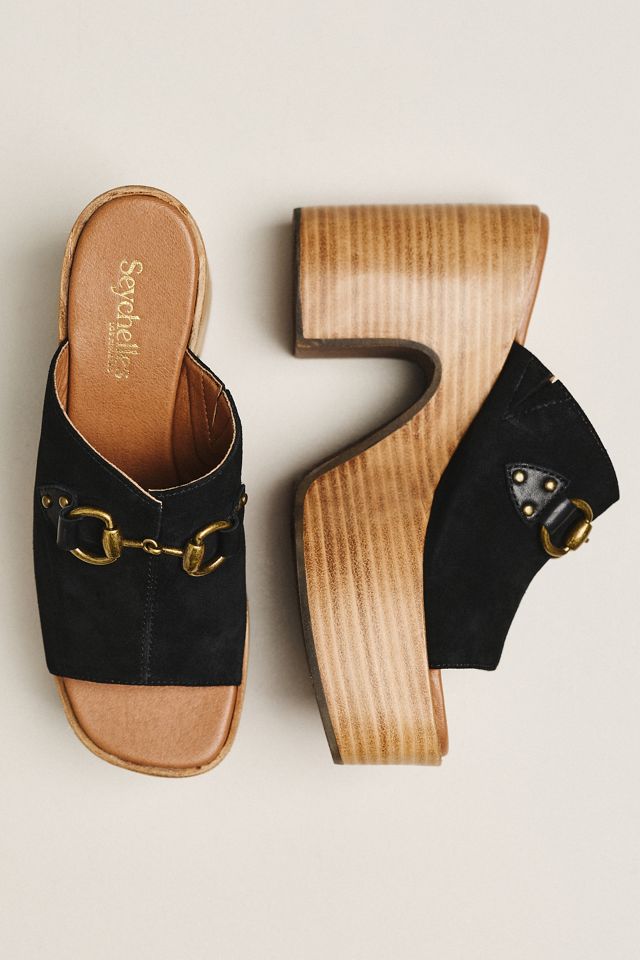 Seychelles Take the Lead Horsebit Platform Heeled Sandals