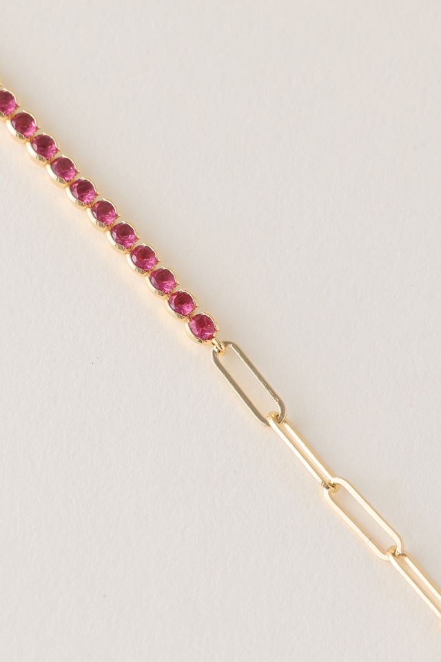 Delicato Braccialetto di Cristallo Colorato #1