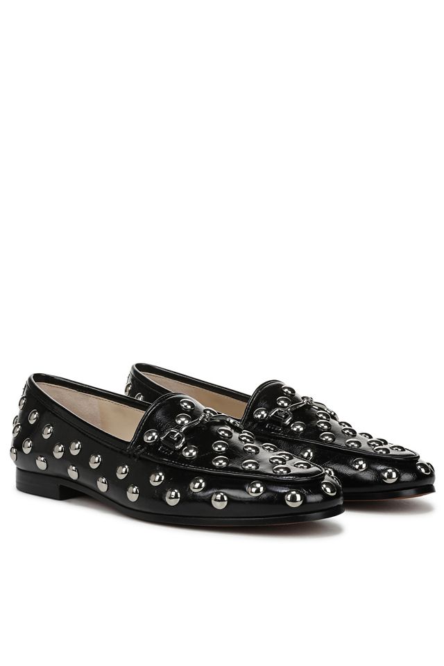 Sam Edelman Loraine Studded Metallic Loafers #1
