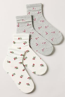 Daily Practice Icon Socks, Set of 2