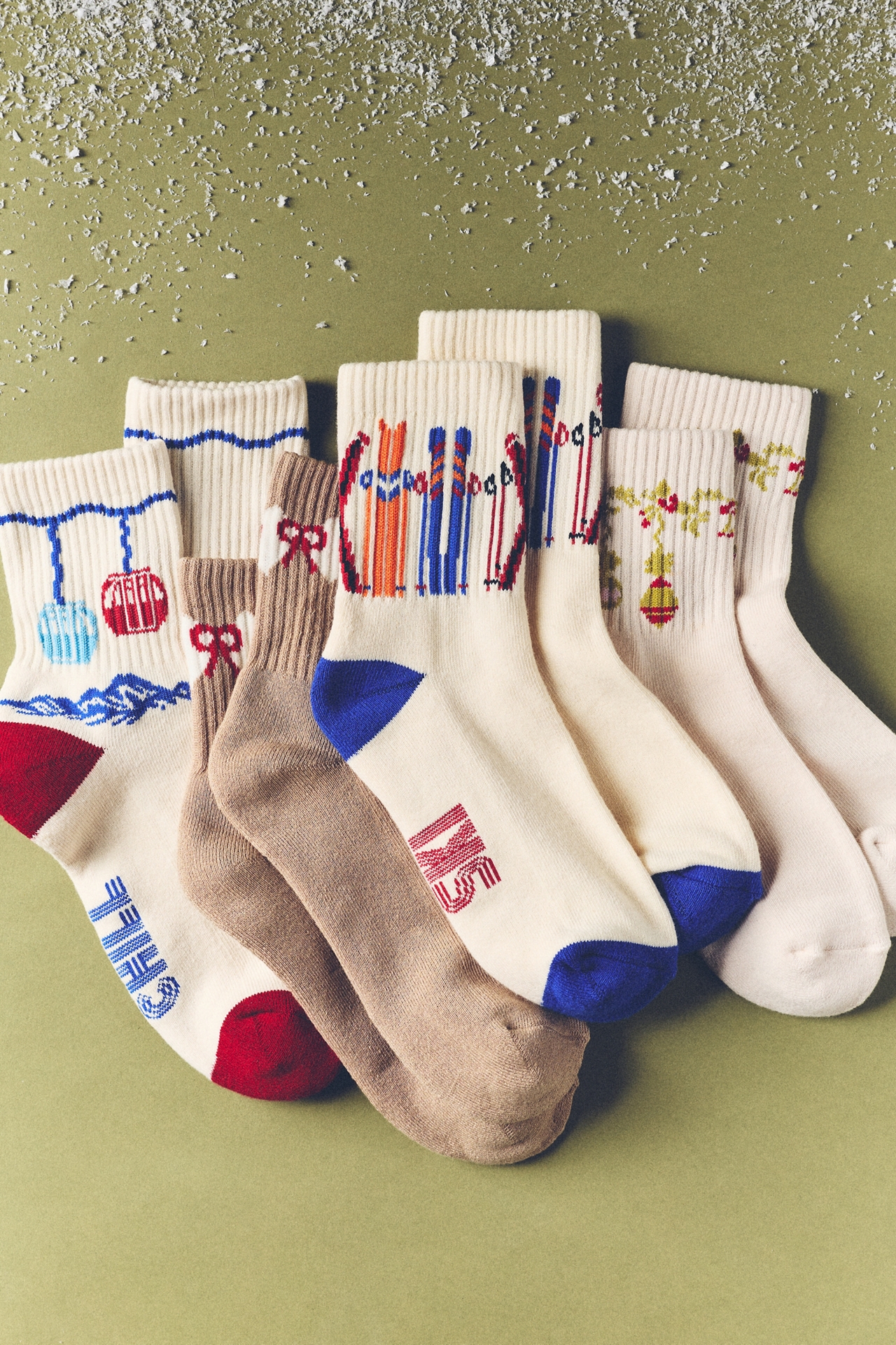 Daily Practice Icon Socks, Set of 2