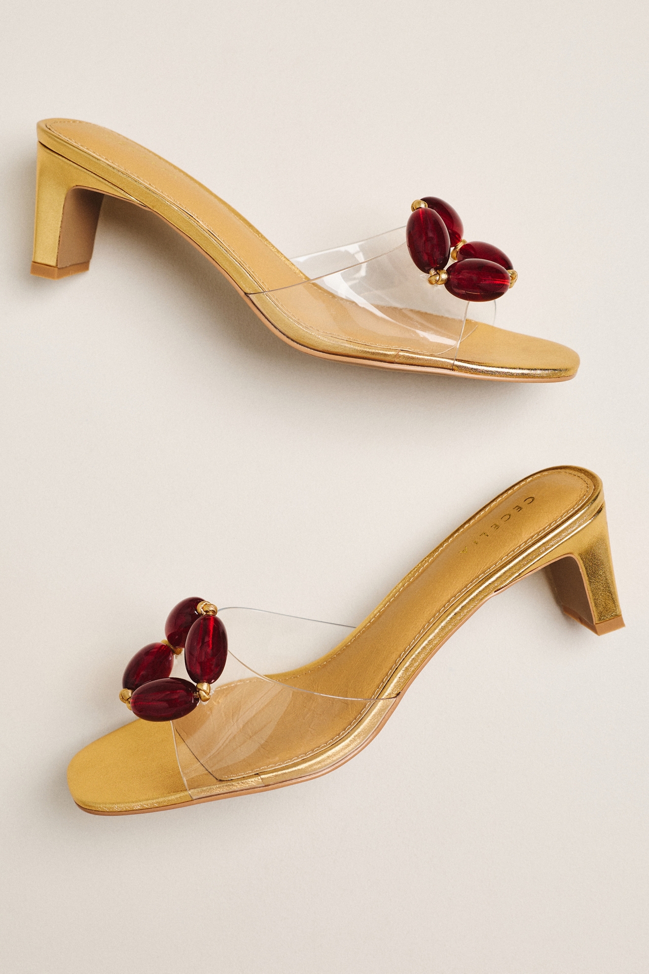 Cecelia New York Jessy Beaded Mules