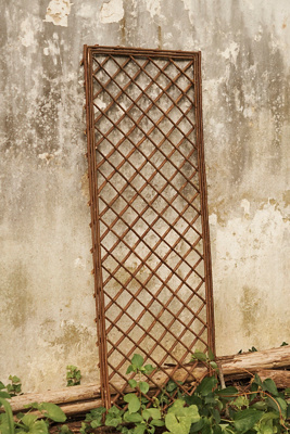 Terrain Rectangle Willow Trellis, Set Of 2