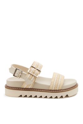 Kelsi Dagger Brooklyn Kel Leopard Double-Strap Sandals