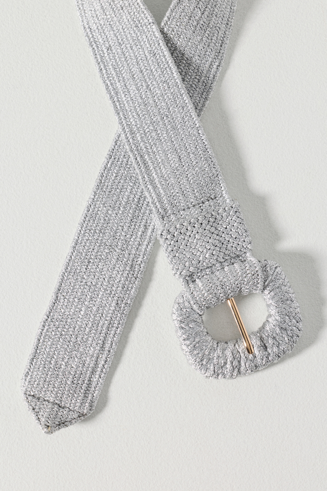 Raffia Stretch Waist Belt