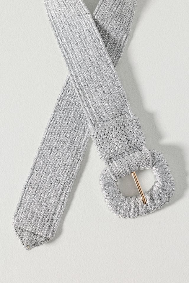 Raffia Stretch Waist Belt #1