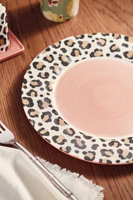 Chintzware Leopard Stoneware Dinner Plate