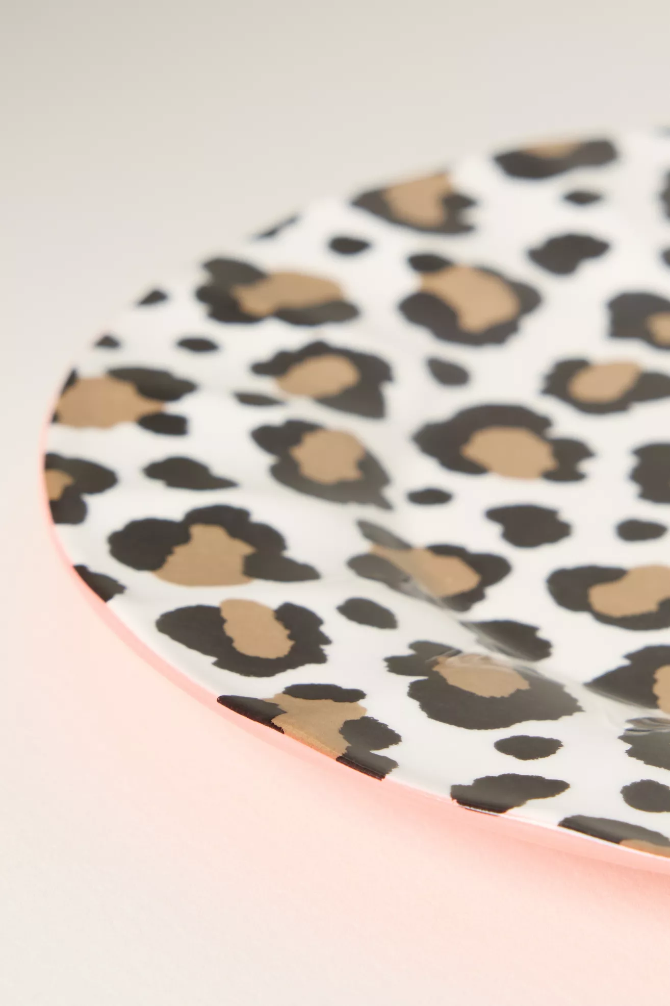 Chintzware Leopard Stoneware Dessert Plate - thumbnail 4