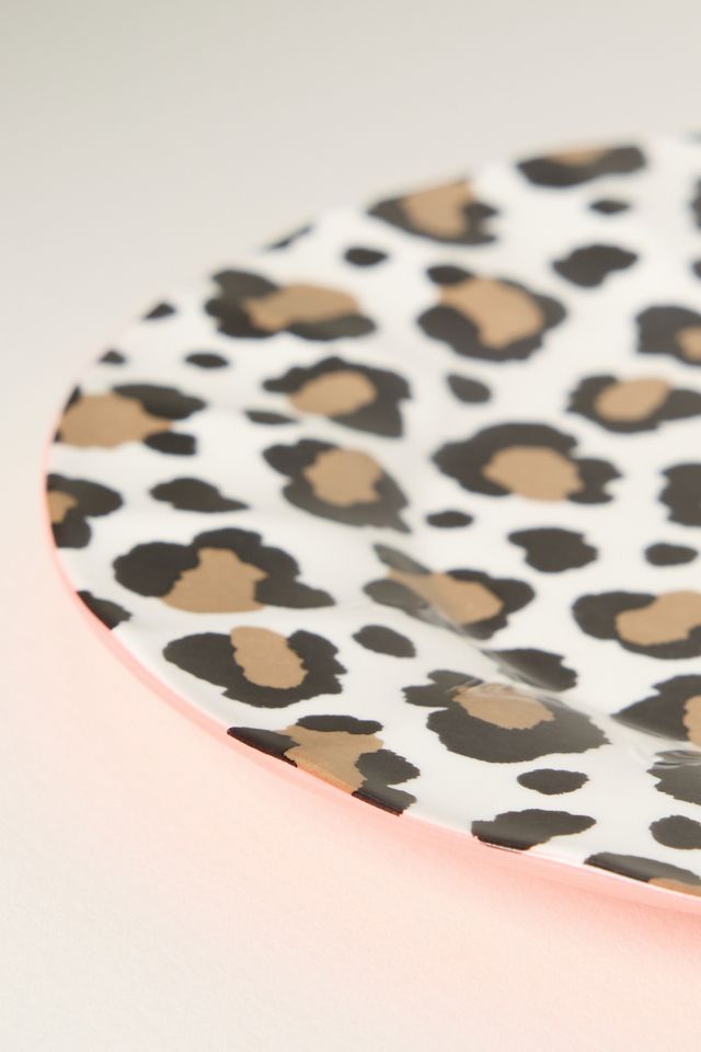 Chintzware Leopard Stoneware Dessert Plate #3