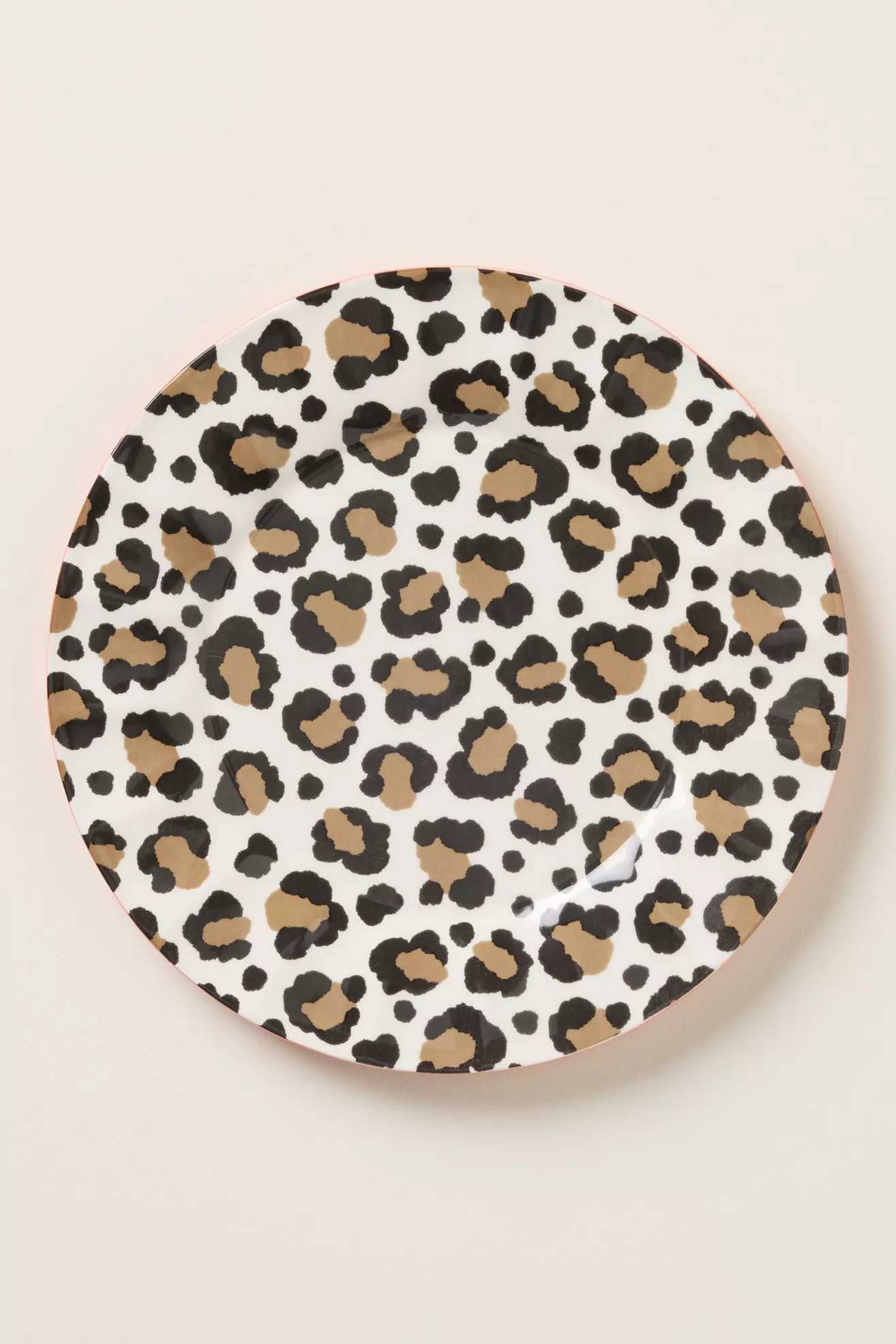 Chintzware Leopard Stoneware Dessert Plate - thumbnail 2