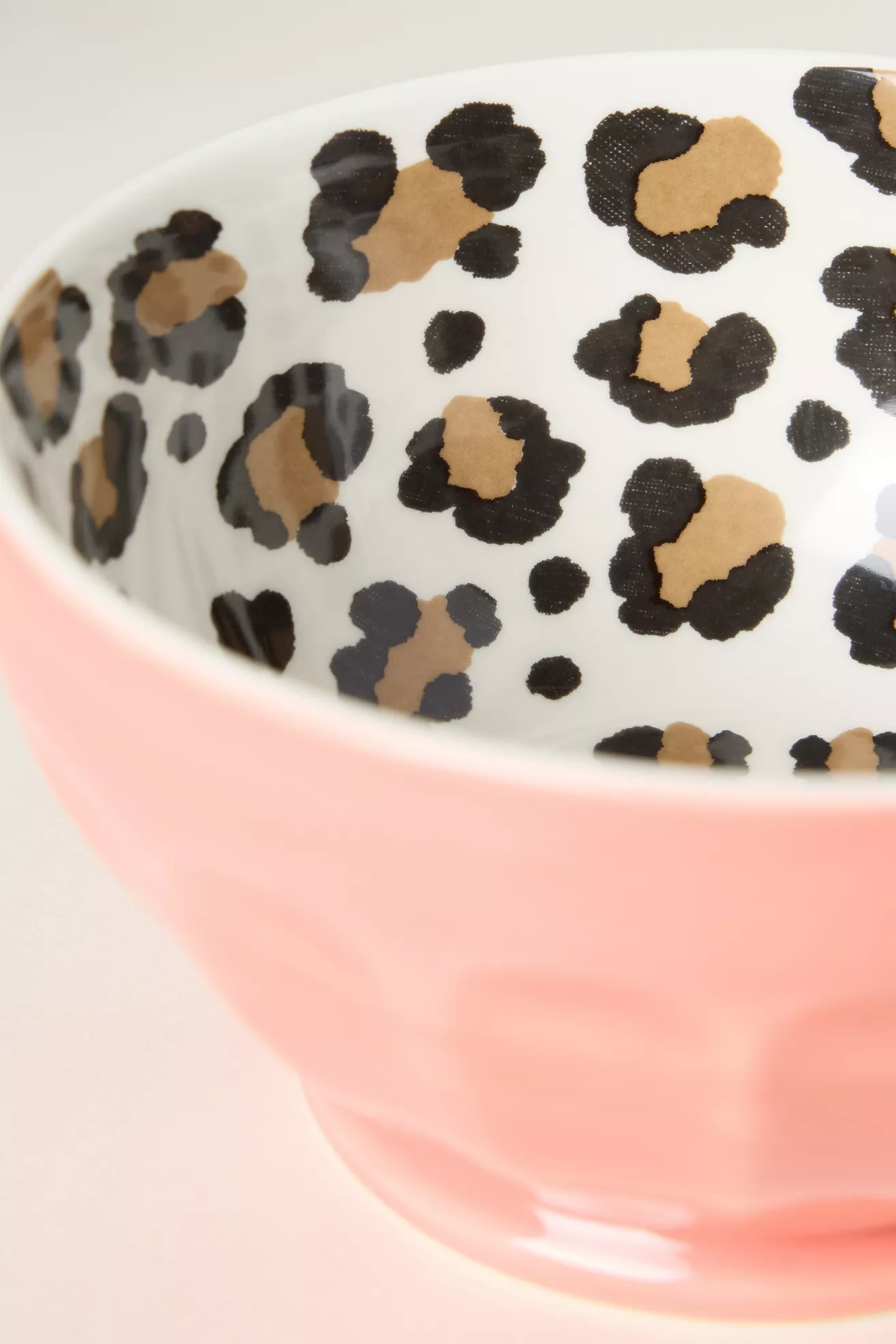 Chintzware Leopard Stoneware Cereal Bowl - thumbnail 4