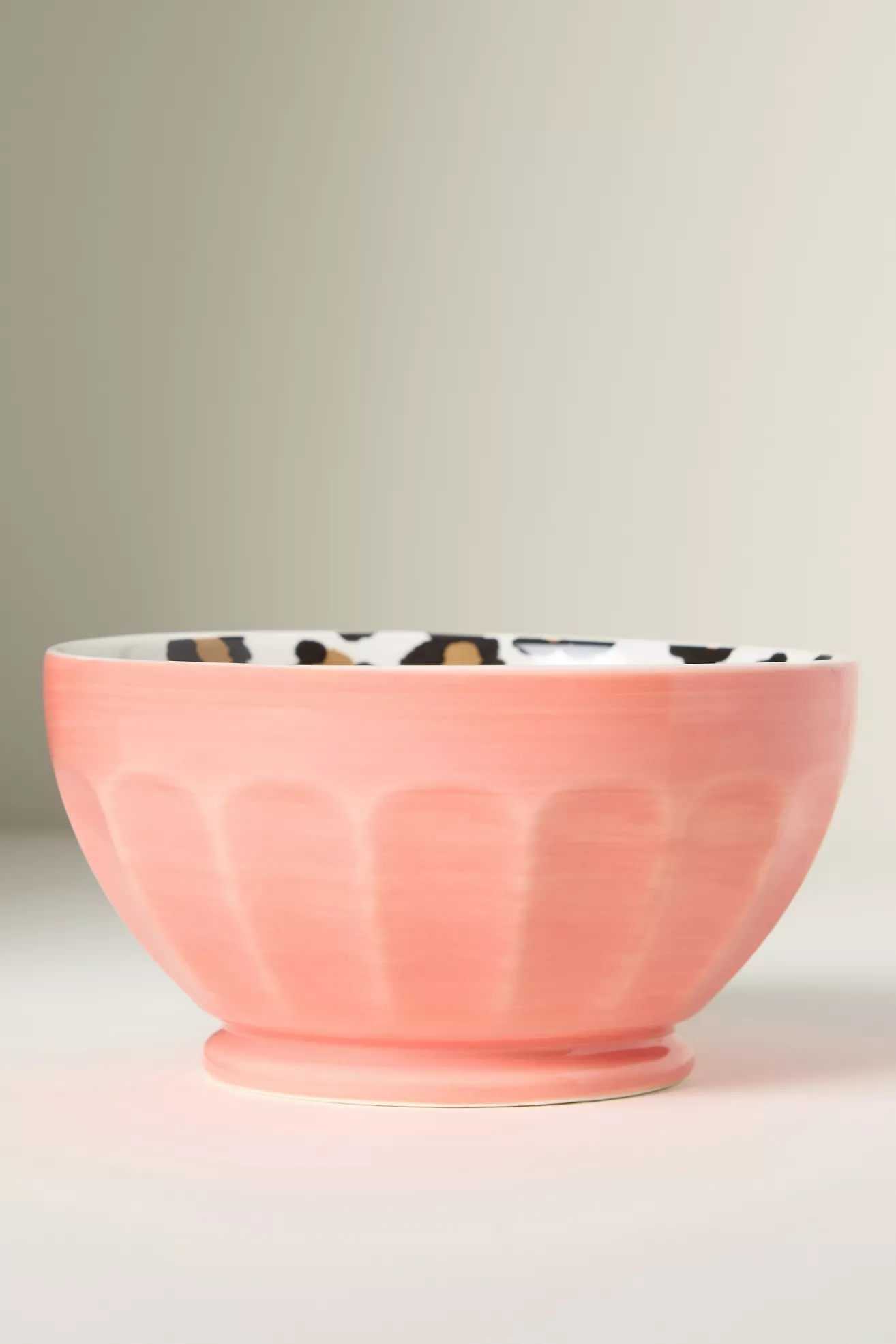 Chintzware Leopard Stoneware Cereal Bowl - thumbnail 3