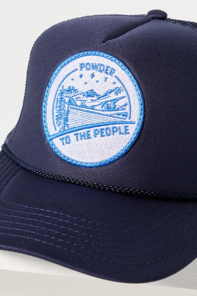 Friday Feelin Powder to the People Trucker Hat #2