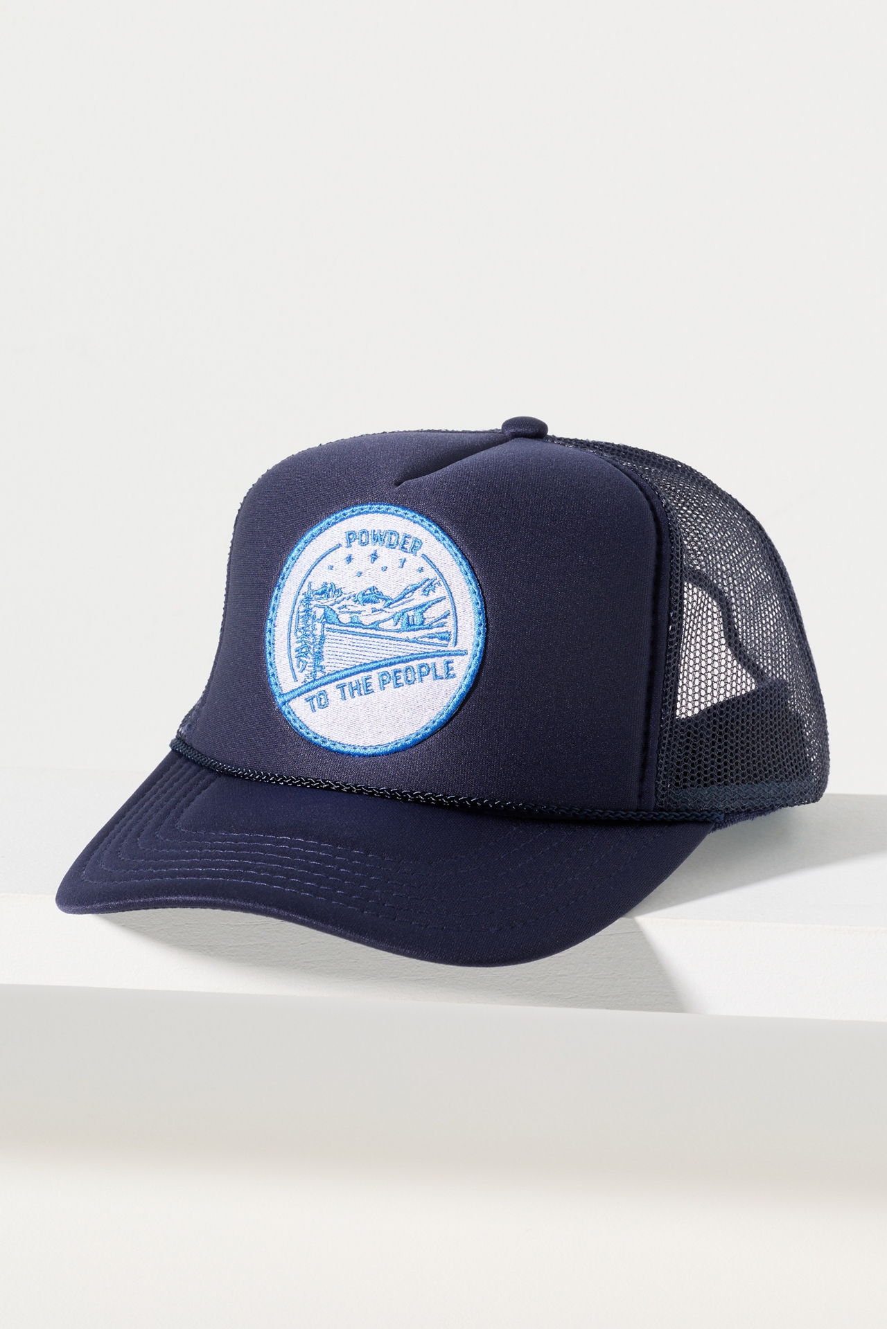 Friday Feelin Powder to the People Trucker Hat