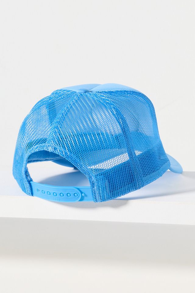 Friday Feelin Snow Happy Trucker Hat #1