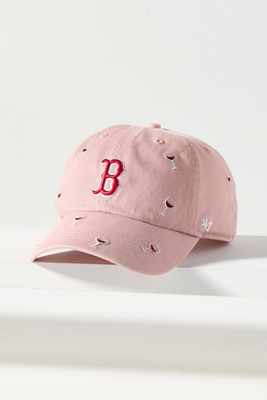 47 Brand Scatter Drink Icons Mlb Baseball Cap In Pink