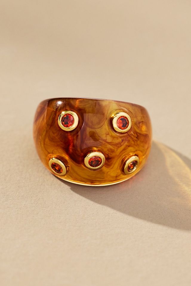 Luv Aj Ibiza Lucite Ring #1